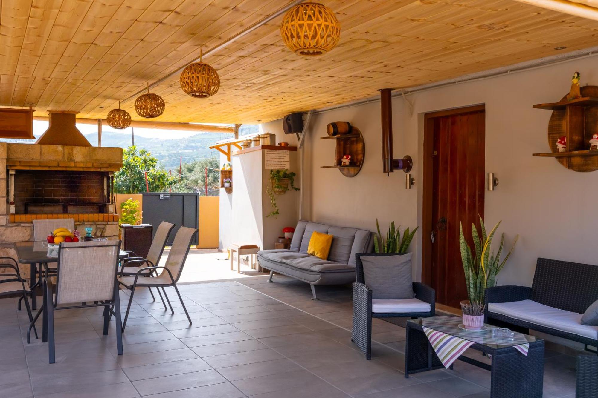 Countryhouse Villa With Pool & Private Parking Heraklion  Bagian luar foto