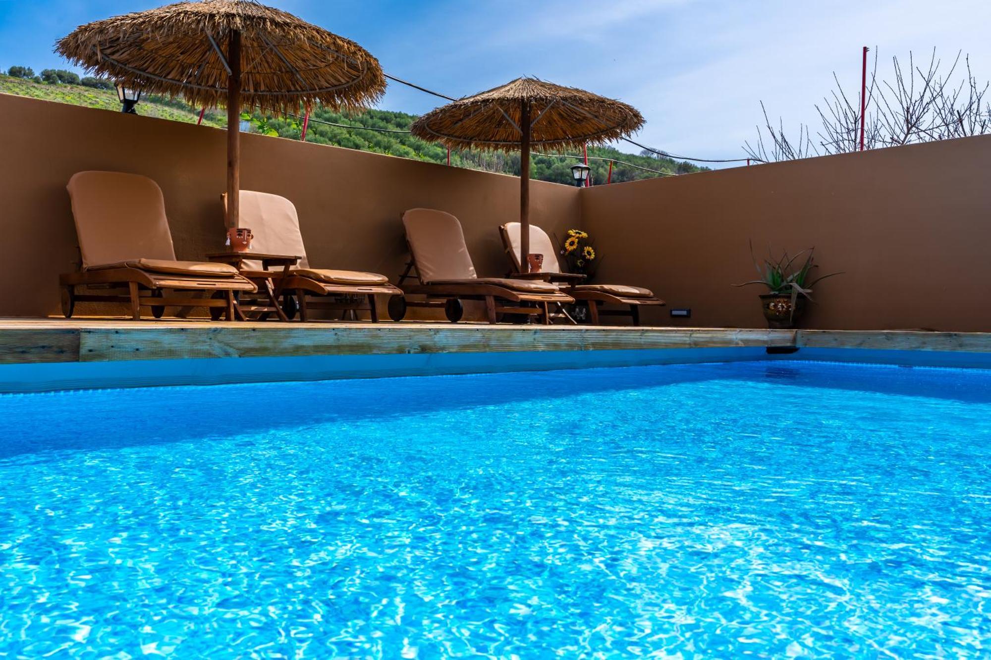 Countryhouse Villa With Pool & Private Parking Heraklion  Bagian luar foto