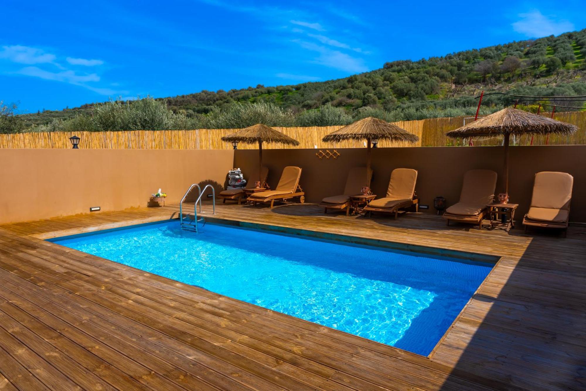 Countryhouse Villa With Pool & Private Parking Heraklion  Bagian luar foto